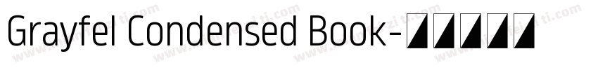 Grayfel Condensed Book字体转换